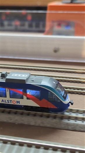 Modern Alstom LINT diesel train on N gauge! 🚄✨ #Shorts