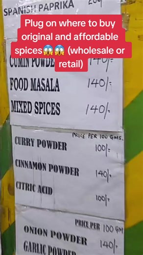 Original and Affordable Spices: Where to Buy Wholesale or Retail