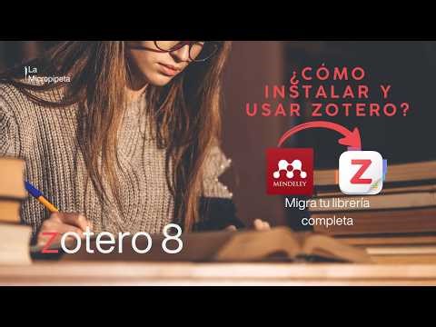 ¿Adiós a Mendeley? Instala Zotero y gestiona tus referencias científicas - Primeros pasos