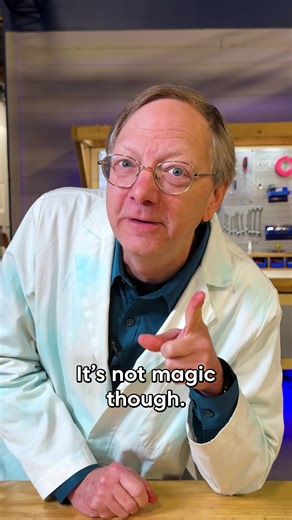 It’s not magic. It’s science. Go see the full video on the CrunchLabs YouTube channel.