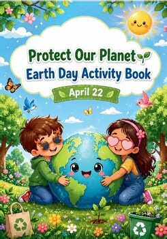 Earth Day Activity Book for Kids (A4 Printable)
