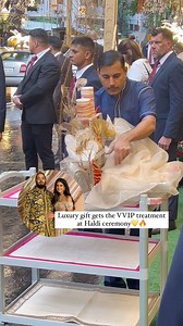 184K views · 4.9K reactions | VVIP treatment for the stunning gifts arriving at the grand haldi ceremony of Radhika and Anant Ambani! ✨ #HaldiCeremony #RadhikaAndAnant #GrandCelebrations #radhikamerchant #anantambani #bollywoodstreetsnap #ambaniwedding | Bollywood Street Snap | Facebook