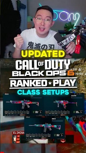 😍*BEST* BLACK OPS 6 RANKED PLAY CLASS SETUPS
