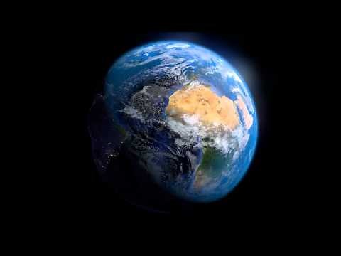 Rotating Earth Animation