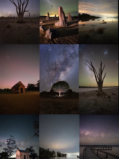 A compilation of timelapses taken during this lap around the Sun. Good bye 2025. Hello 2026. #westernaustralia #recap2025 #timelapse #milkyway #travel