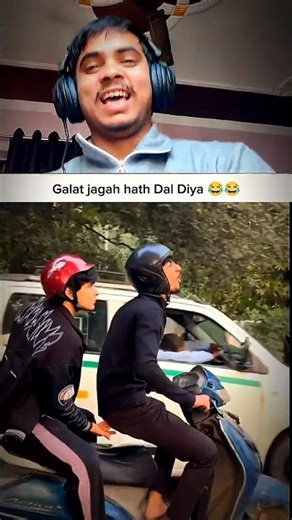 Galat jagah hath Dal Diya 😂 || Try Not To Laugh 😂 || #funny #comedy #viral #shorts