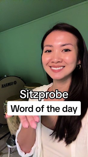 Sitzprobe: The Secret Word of Musical Theater