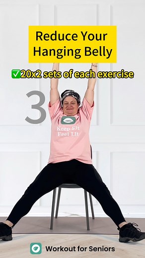 799K views · 7.1K reactions | Bye Bye bellyseniorworkout.onelink.me/wrrF/ur17xefx #homeworkout #weightlosstips #dance #fblifestyle #HealthyAging | Workout for Seniors | Facebook