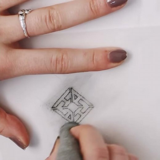 Pro Tips: Prick and Pounce // Tricks from Professional Hand Embroiderers #shorts