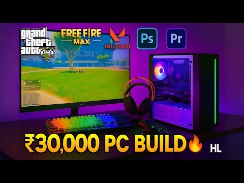 30,000/- Rs Super AMD PC Build!⚡Gaming & Editing! 🪛Live Test - Perfect for Gamers
