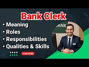 Bank Clerk Job Description | Duties Roles and Responsibilities | Bank Clerk ka Kya Kaam Hota Hai