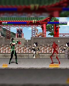 Mortal Kombat - Meat vs Reptile #nostalgia #retrogaming #mortalkombat | FunToosh Videos | Facebook
