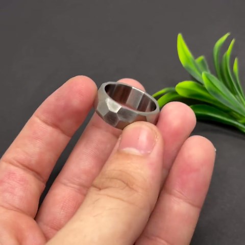 Titanium Ring - Wedding Band for Men - Unique Engagement or Promise Ring, Valentines Day Gift, - Etsy