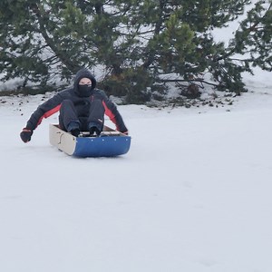 DIY Snow Sled For Your Kid! | Science, Tech and Universe