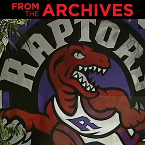 #OTD in 1994, the Toronto Raptors unveiled their team name and logo 🏀 Do you have any original Raptors gear? Share your pics below! 👇 MORE: www.cbc.ca/archives/entry/the-toronto-raptors-are-born | CBC Sports