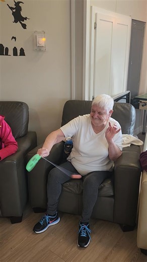 Paddleboard fun time | Ruby Manor Retirement Home