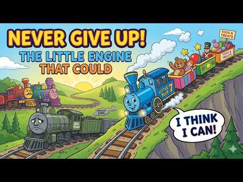 The Little Engine That Could: The Power of Never Giving Up!