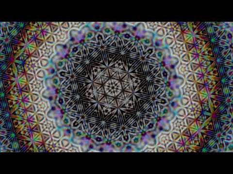 FRACTAL FLOWER OF LIFE SACRED GEOMETRY THETA DELTA BINAURAL BEAT MEDITATION 4HZ