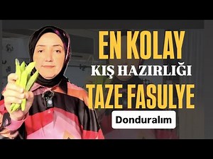 EASIEST FREEZING FRESH BEANS