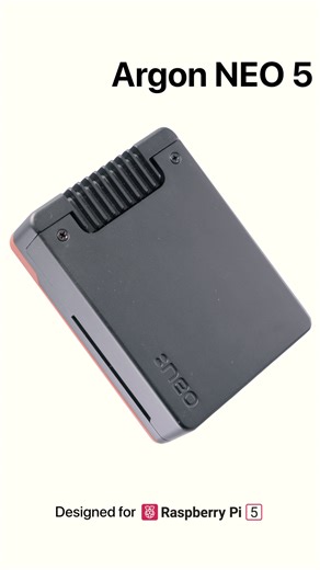 3.1K views · 27 reactions |  Link Below  The Argon Neo has gotten a facelift and a redesign for the Raspberry Pi 5. The aluminium case construction acts as a heatsink drawing heat from the board while the 30mm fan regulates airflow, pushing the hot air out. Protect your Pi with a sleek and sturdy case, we've already shown you how easy it is to put together. https://coreelec.io/wz | Core Electronics | Facebook