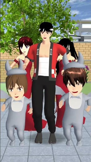 Baby Yuta See zombies🧟🧟👹👹_sakuraschoolsimulator _animation_sakura