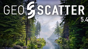 iBlender双语版插件 Geo-Scatter 5.50 超强一键散布环境设计地编资产绿植物 Scatter5 最新中文汉化版 Blender 教程_哔哩哔哩_bilibili