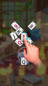 Challenge your skills in addictive solitaire puzzles. Help Alice transform her home!  | Solitaire Home Story | Facebook