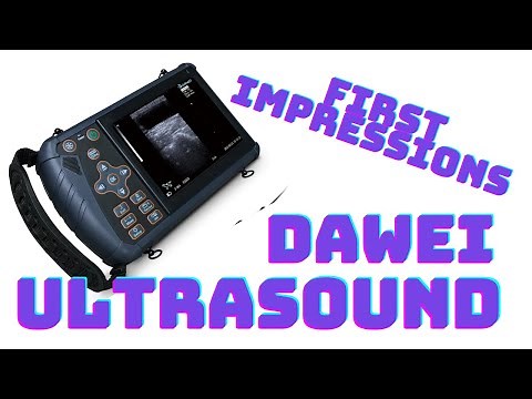 DAWEI VET 6 ULTRASOUND MACHINE from Getwellue REVIEW Clear Creek Farm