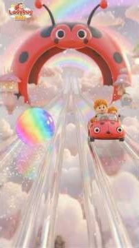 Marble Run COLOR RACE! 💙❤️💚 Learn Blue, Red, Yellow, Green! | Kids Colors Song | Ladybug Kids