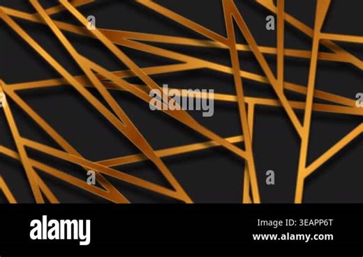 Luxury golden grid pattern abstract tech motion background Stock Video Footage - Alamy