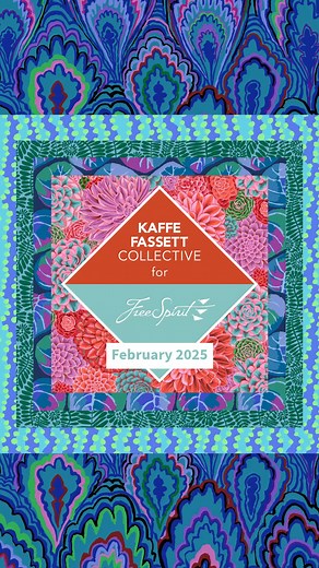 🌟 Introducing the Kaffe Fassett Collective February 2025 Collection! Get ready to fall in love with 39 breathtaking prints featuring brand-new designs by Kaffe Fassett and re-imagined classics from Brandon Mably and Philip Jacobs. With bold colors, stunning blooms, and exciting patterns, these beauties are sure to become your new favorites! Don’t miss out! Tag your favorite local quilt shop or online fabric retailer and ask them to carry the February 2025 collection. Enjoy a sneak peek of the K