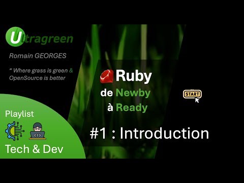 Ruby de newby à ready : #1 Introduction