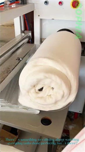 Satisfying Quilt Packing Process | Clean & Neat Bedding Hack