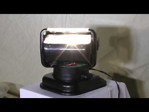 Golight Radioray Spotlight - Remote Control Searchlight - 750' Spot Beam - Black