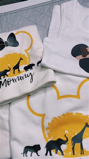 DIY Disney Shirts Craft Tutorial