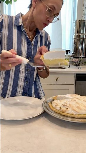 Lemon Meringue Pie the perfect Summer sweet tart treat - come try it with us