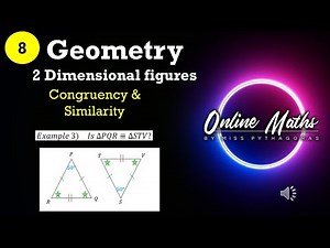 Geometry Grade8: L5 Congruence and Similarity