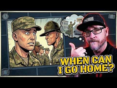 When do Army soldiers get to go home after initial training