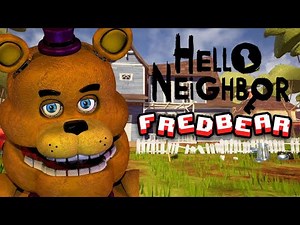 🔥 Algo anda MUY mal en Hello Neighbor… ¡😱 Fredbear tomó el control! 🐻💀