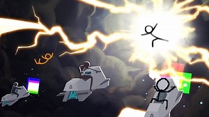 A Stick Figure Has Superpowers in "Wanted: Animator vs. Animation VI - Ep 1"