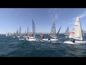 Power and finesse - Olympic Finn Sailing