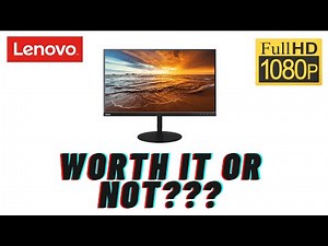 ThinkVision P27u-10 27 inch Wide 4K UHD IPS Monitor Review