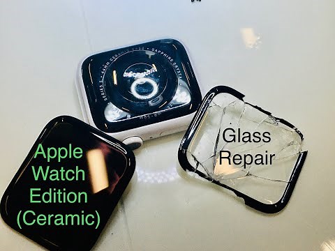 Series 5 Apple Watch Ceramic Glass Repair Tutorial