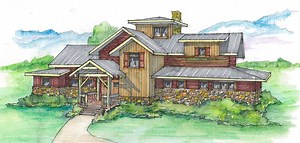 The West Fork - A Hybrid Timber Frame Home
