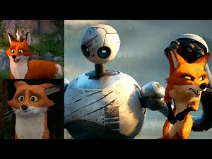 Fink the Fox's best moment Wild Robot animation movie clips