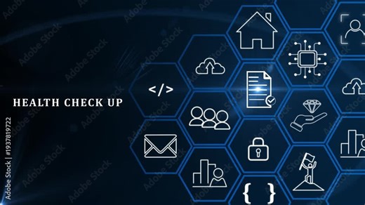 Annual health check, health insurance and medical healthcare. Medical, health and disease concept. Time for medical check up. Doctor reporting and advising the annual health check up results.4k