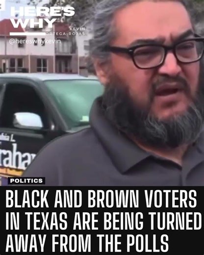 Black & Latino Voters Turned Away at Texas Polls #VotingRights #Texas #BlackVotersMatter #uspolitics