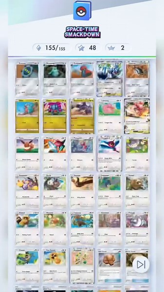 Completing Pokémon Pocket Space-Time Smackdown Journey