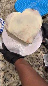 Easy Heart Shaped Cake Hack ♥️