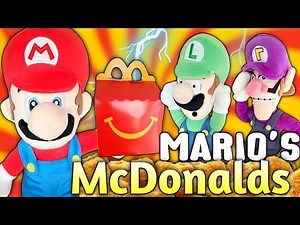 Mario Goes To McDonald's! - Sur Mario Alex
